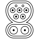 Laddkontakt: Type 2 CCS